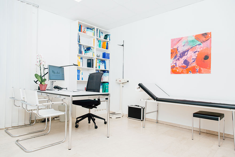 Hausarzt Bonn Gronau - Sippel - Behandlungszimmer